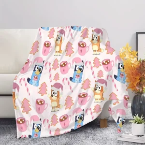 Christmas Bluey Blanket